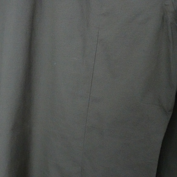 New HUGO BOSS men 100% Cotton Khaki long sleeve shirt size M slim fit - Picture 6 of 8